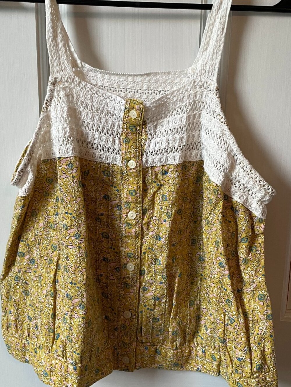 Universal Thread Pattern Tank Button Up XXL